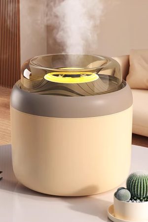 Freefan-Humidifiers,Mist Humidifier for Bedroom with 360° Adjustable Nozzle, High and Low Mist Levels, Ultra-Low Noise, Light-Off, Auto Shut Off.