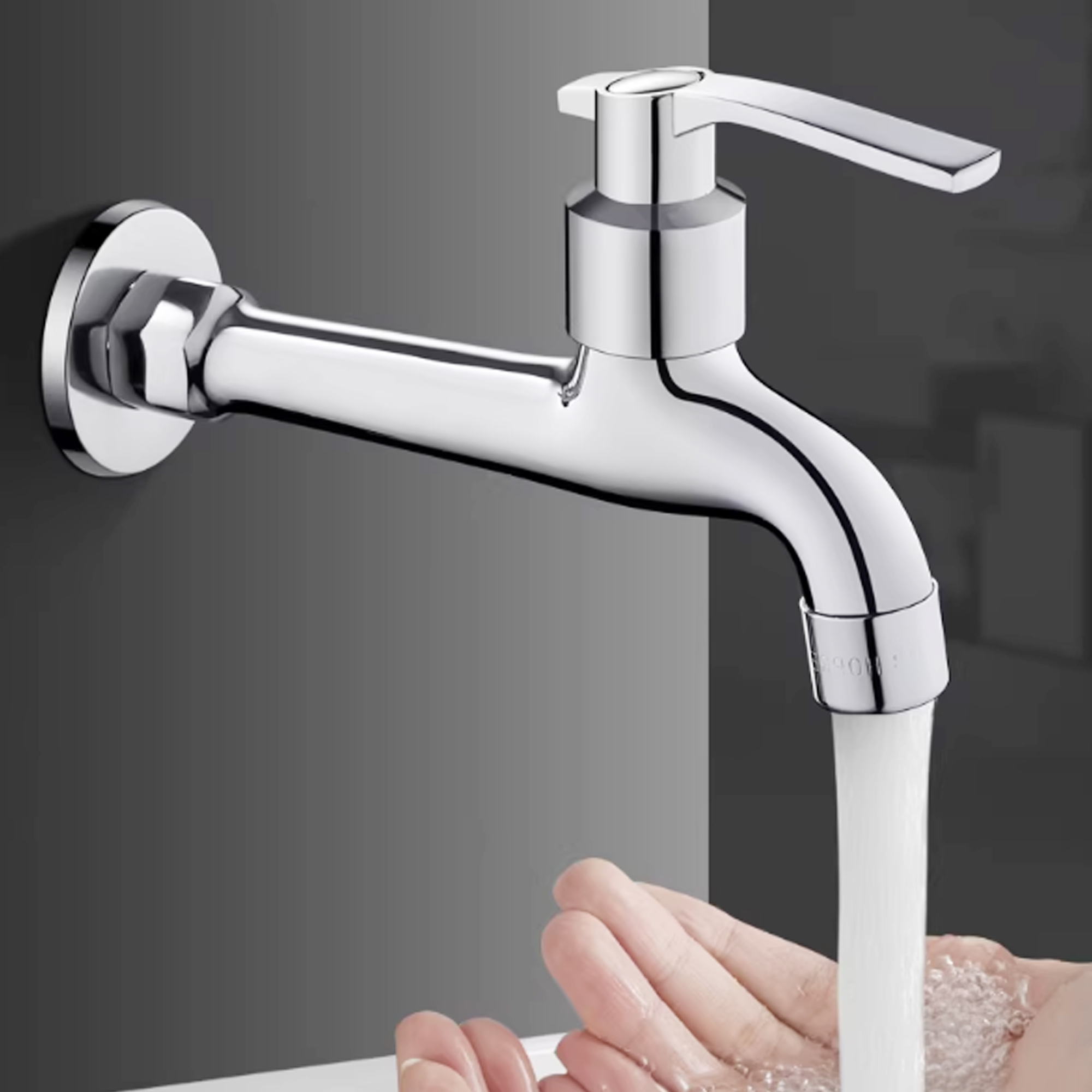 VIPGLOW-Faucets,Single Hole Bathroom Faucets 1 Handle, Chrome Bathroom Sink Faucet with Metal Pop up Drain and Supply Hose, Suitable for Vanity Lavatory Restroom Remodel